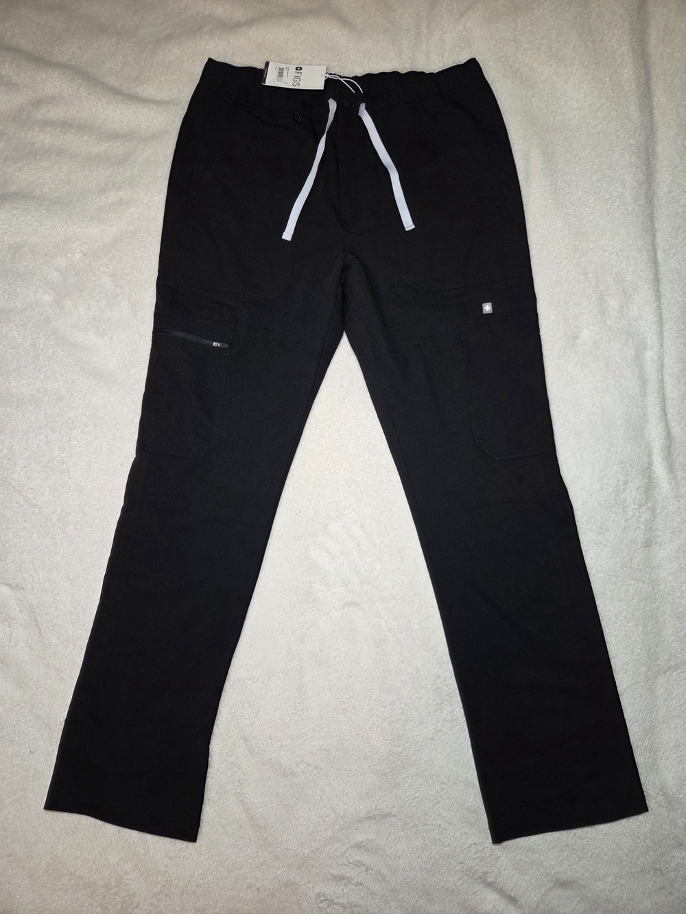 Figs Men's Black Scrub Pants